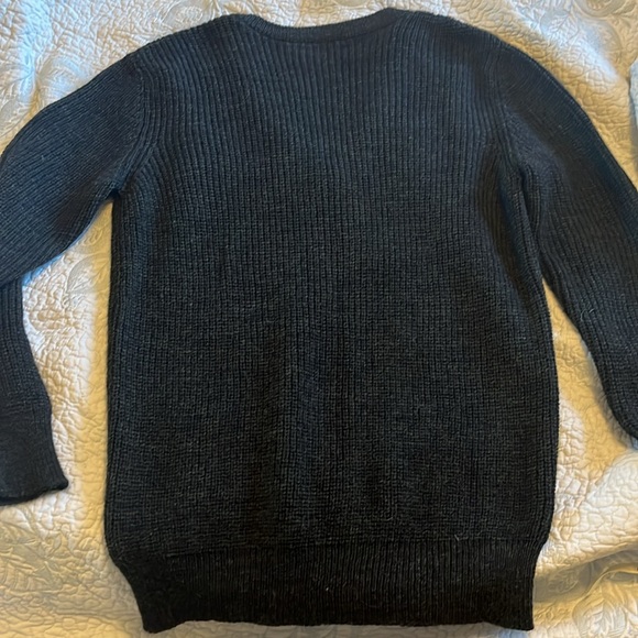 IRO charcoal gray sweater alpaca merino wool blend - Picture 8 of 8
